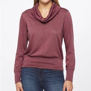 Cowl Neck Knit Top